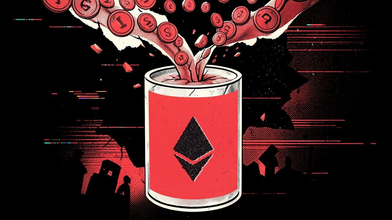 Ether slips below $2,300 as 28-day loss hits 14.7% and ETF outflows persist